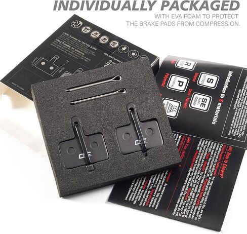 Bike Brake Pads for Shimano B01S B03S B05S M315 M355 M365 M375 M395 M445 M446 M447 M486 M495 M515 M525 M585 M615 M675 Resin/Semi-Metallic/Polymetallic in Kuwait