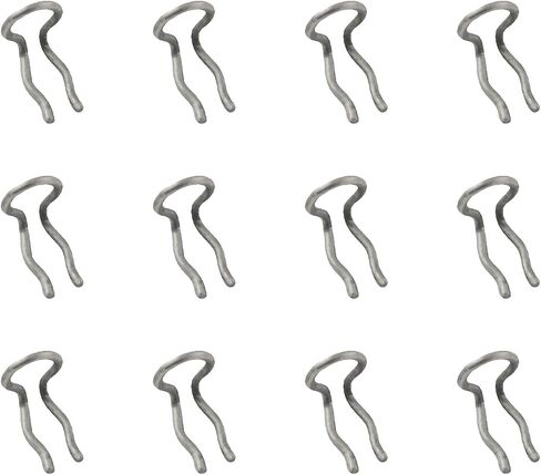 Taodan 12pcs دراجة تصاعد مقطع من التيتانيوم الحديد دراجة الفرجار الربيع مقطع 0.25x0.18x0.03inch فرامل الفرجار لطريق الجبل cyclocross الدراجة مقطع دبوس ثابت in Saudi Arabia