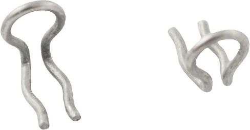 Taodan 12pcs دراجة تصاعد مقطع من التيتانيوم الحديد دراجة الفرجار الربيع مقطع 0.25x0.18x0.03inch فرامل الفرجار لطريق الجبل cyclocross الدراجة مقطع دبوس ثابت in Saudi Arabia