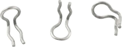 Taodan 12pcs دراجة تصاعد مقطع من التيتانيوم الحديد دراجة الفرجار الربيع مقطع 0.25x0.18x0.03inch فرامل الفرجار لطريق الجبل cyclocross الدراجة مقطع دبوس ثابت in Saudi Arabia