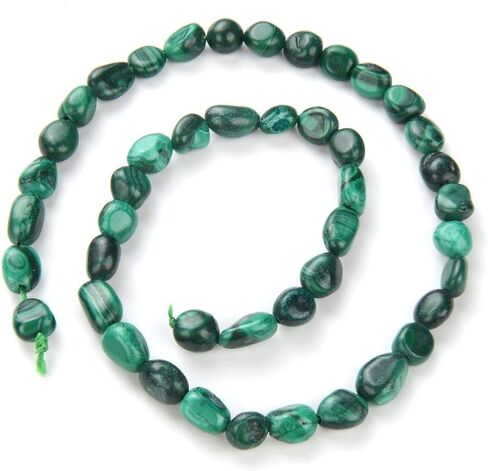 3 Strands Adabele Natural Kyanite Blue Crystals Gemstone Loose Beads 6mm to 8mm Free Form Oval Tumbled Pebble Gem Stone Spacer (45 Inch) for Jewelry Making GZ11-38 in Saudi Arabia