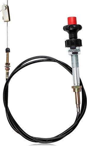 6FT Vernier Adjustable Lock Cable, Heavy Duty Vernier Locking Throttle Cable 6 FT Red Locking Adjustable Heavy Duty Vernier Control Cable Replace VCGTX06 in Saudi Arabia