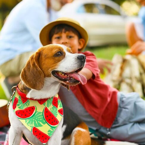 48 Pcs 4th of July Dog Bandanas Bulk Patriotic Bandana to Dog Independence Day Puppy Triangle Scarf Bibs Adjustable Washable Scarves for Small Medium Pet Independence Day Costume Accessory in Saudi Arabia