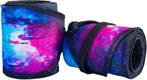 Galaxy Wrist Wraps for Weightlifting, Powerlifting, Crossfit, Gymnastics, MMA, Strength Training, Olympic Weightlifting, Cross Training, Body Building, Yoga Support in Saudi Arabia