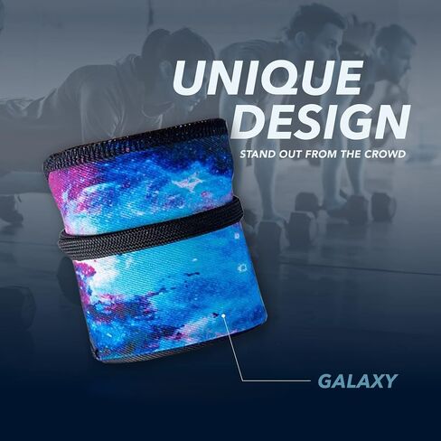 Galaxy Wrist Wraps for Weightlifting, Powerlifting, Crossfit, Gymnastics, MMA, Strength Training, Olympic Weightlifting, Cross Training, Body Building, Yoga Support in Saudi Arabia