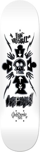 krooked skatboard deck wasttell Redux True Fit 8.25 "× 31.5" مع قبضة in Saudi Arabia