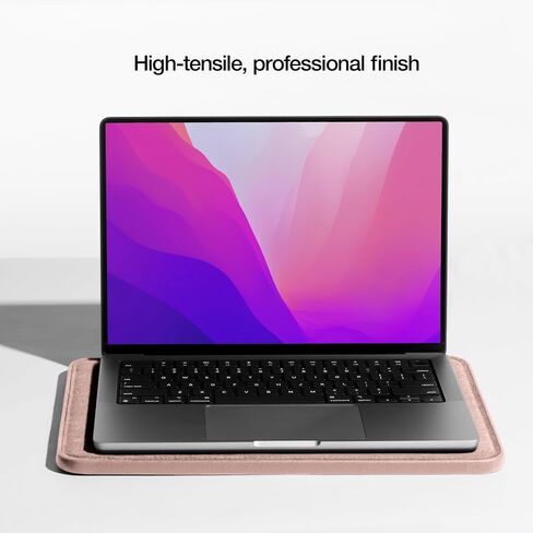 غلاف أيقونة incase مع Woolenex - MacBook Pro 14 Inge Case - 2024 ، 2023 ، 2022 ، 2021 ، M4 ، M3 ، M2 ، M1 - حالة MacBook المجهزة ، كمبيوتر محمول ، غطاء صلب ، متين ، خفيف الوزن - Huntmaster Green in Saudi Arabia