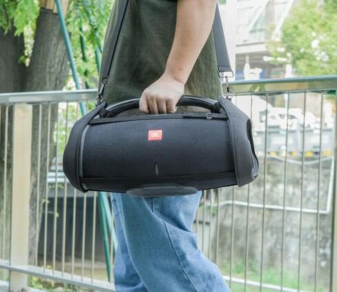 Protection case Carrying Strap Case for JBL Boombox3 speaker portable silicone case ，Adjustable shoulder strap，Travel Storage Bag in Saudi Arabia