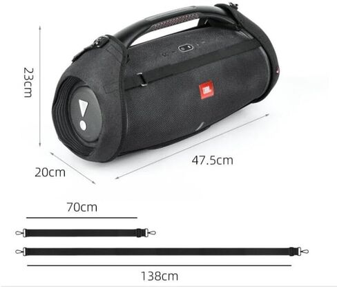 Protection case Carrying Strap Case for JBL Boombox3 speaker portable silicone case ，Adjustable shoulder strap，Travel Storage Bag in Saudi Arabia