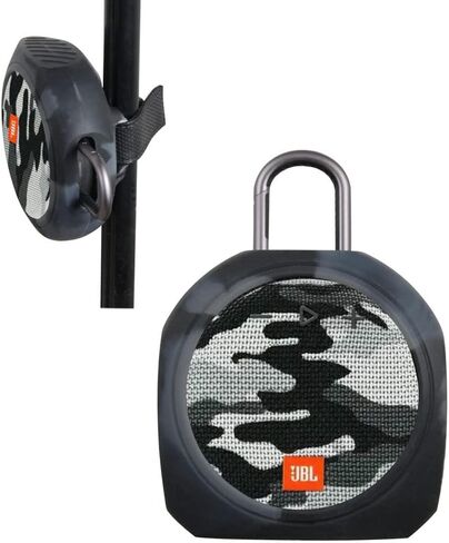 Hermitshell سيليكون يحمل استبدال حالة JBL Clip 5 Portable Bluetooth Seeper (Pink) in Kuwait