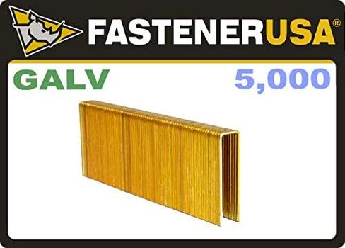 1-3/4 "LEG X 7/16" CROWN 16GA GALV N19 Staples 5،000CT | N19J in Saudi Arabia