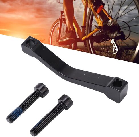 PM Disc Brake Mount Adapter ، 180 mm disc -carper mount appter ، 1pcs brake disc adapter bracket with screat ، محول الفرامل للقرص لملف دوار دراجة الجبال بالدراجة الجبلية in Saudi Arabia
