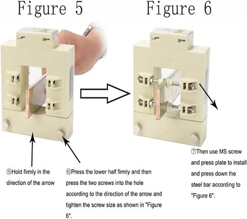 140 * 60mm 1000-5000A/5A Current Sensor Split Core/Open Type Current Transformer/Split Core Current Sensor(2500 to 3000A) in Saudi Arabia