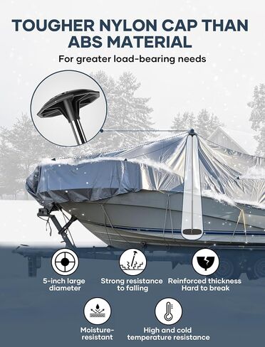 APXL Cover Cover Support Support Support Supports ، ALDEN ALDABLE 304 POLES POBES مع قاعدة سبيكة من الحديد الكامل لللمس الثابتة لجون القوارب القارب القمرية القمرية القمامة بيميني. in Kuwait