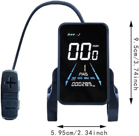 شاشة LCD الكهربائية E دراجة عرض الدراجة العداد لوحة التحكم السيكلوكس in Kuwait