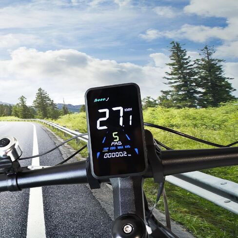 شاشة LCD الكهربائية E دراجة عرض الدراجة العداد لوحة التحكم السيكلوكس in Kuwait