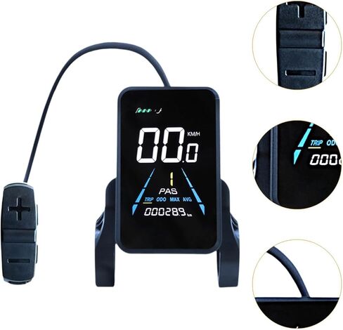 شاشة LCD الكهربائية E دراجة عرض الدراجة العداد لوحة التحكم السيكلوكس in Kuwait