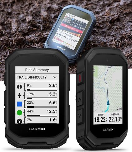 Garmin Edge MTB GPS Bike Computer مع مقاييس الدراجات الجبلية ، وخرائط Trail و Topo ، ونظام تحديد المواقع العالمي متعدد النطاق ، والملاحة ، و MTB يتصاعد مع Wearble4U PowerBank in Saudi Arabia