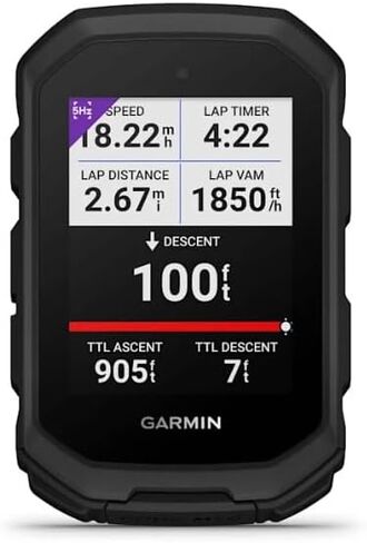 Garmin Edge MTB GPS Bike Computer مع مقاييس الدراجات الجبلية ، وخرائط Trail و Topo ، ونظام تحديد المواقع العالمي متعدد النطاق ، والملاحة ، و MTB يتصاعد مع Wearble4U PowerBank in Saudi Arabia