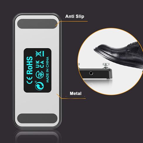 Dual Footswitch Latch Pedal 2-Way Pedal Foot Switch Controller Ampero Switch 6.35 mm, Latch Tap Switch For Guitar Effect Pedal in Kuwait