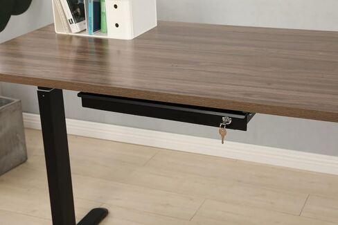Pull-Out Desk Drawer - Office Storage Organizer Mounts Easily, Space-Saving Slide-Out Drawer for Under Desk (23.22 in Internal Width) in Saudi Arabia