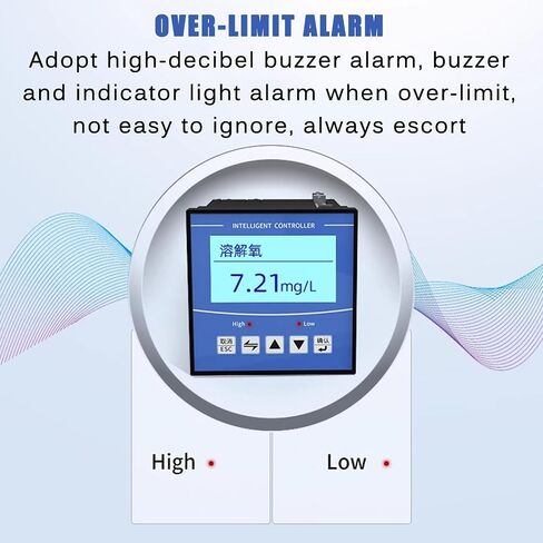 اختبار جودة المياه ، شاشة مياه متعددة المعلمة ، شاشة شاشة LCD كبيرة ، نطاق قياس 0 ~ 20mg/L ، تعويض درجة الحرارة التلقائية in Saudi Arabia