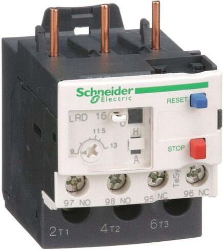 Schneider Electric Electric IEC Overload Relay ، 9.0 إلى 13.0a ، 3 أعمدة ، إعادة تعيين يدوي ، فئة الرحلة: 10 in Saudi Arabia