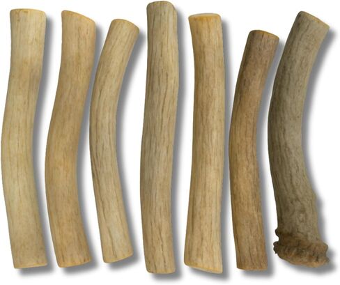 WhiteTail Naturals - Sun Aged Deer Antler Dog Chews (3 Pack Medium) Economy Grade Natural Dog Bone Chews - in Saudi Arabia