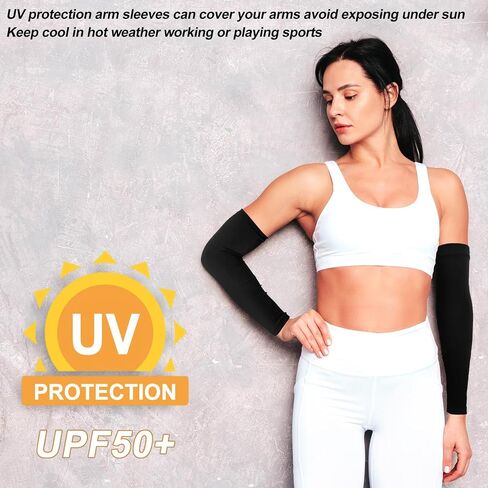 Luwint UV حماية الشمس ذراع الأكمام الأكمام الساق غطاء التبريد للشباب البالغين in Kuwait