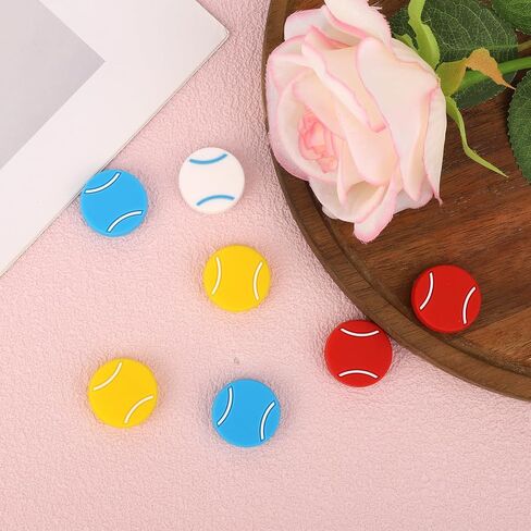 16pcs ترميّات مضرب التنس ، وذوي الاهتزاز الاهتزاز السيليكون الاهتزاز بمثابة ملحقات التنس التمتصير على التدريب والمباريات in Saudi Arabia