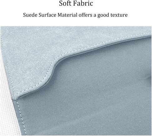 Sleeve Bag Suede Leather for 10.3" Remarkable 2 Paper Tablet (2020 Release), Portable Water Repellent Protective Case with Pen Loop and Magnetic Closure (Gray) in Saudi Arabia