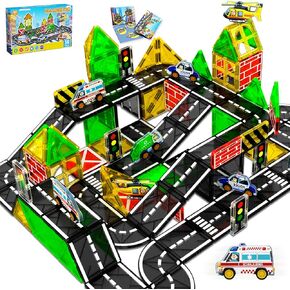 ألعاب الديناصورات البلاط المغناطيسي للأطفال 3-5 ، عالم الديناصورات الحمم البركانية مجموعة ماغنونات للأطفال الذين تتراوح أعمارهم in Kuwait