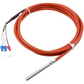 Pt100 Temperature Sensor Three Wire Pt1000 Protection Wire 1Pcs(PT1000 Type with 9m) in Saudi Arabia