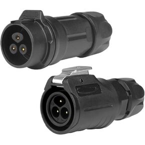 LP16 Aviation Socket 3-core Waterproof Connector Screw-on Plastic Locking Wire(Single hole female seat) in Kuwait