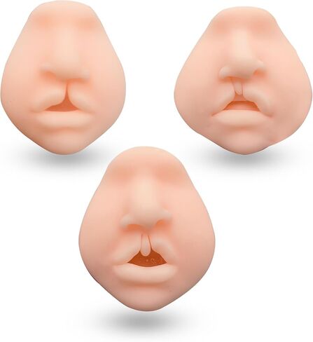 Cleft Lip and Palate Repair Model - Tear Resistant Cleft Lip Suturing Practice Model, High-Realism Harelip Correction Simulator, Model for Medical Education and Training (Cleft Lip Model Set) in Kuwait