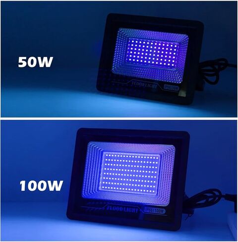 Caarla Dolllight 1PCS L+E+D UV Lightllight 220V 50W 100W 150W Halloween Party Flood Lights 395NM 400NM IP66 WATE. in Saudi Arabia
