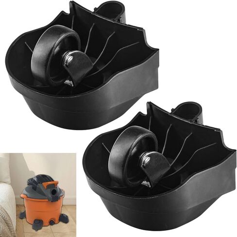 12388 Foot Caster & 12293 Caster Wheel Kit for Ridgid 6 & 16 Gal Wet/Dry Vacuum ، يستخدم لأعضاء اللوحة (2) in Kuwait