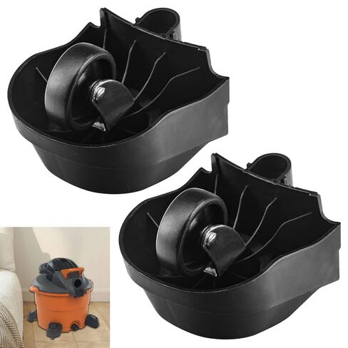 12388 Foot Caster & 12293 Caster Wheel Kit for Ridgid 6 & 16 Gal Wet/Dry Vacuum ، يستخدم لأعضاء اللوحة (2) in Kuwait