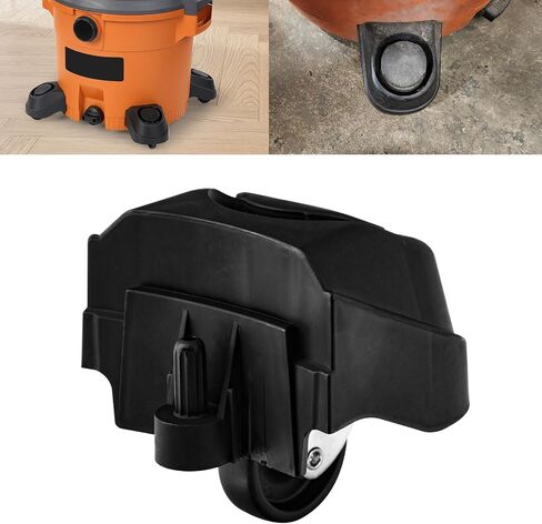12388 Foot Caster & 12293 Caster Wheel Kit for Ridgid 6 & 16 Gal Wet/Dry Vacuum ، يستخدم لأعضاء اللوحة (2) in Saudi Arabia