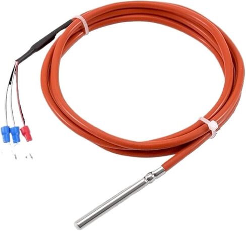 Pt100 Temperature Sensor Three Wire Pt1000 Protection Wire 1Pcs(PT1000 Type with 9m) in Saudi Arabia