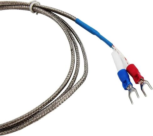 Thermocouple Thread M8/M6 Screw K /PT100 Type Probe Sensor Temperature Sensor 0-800°C 1Pcs(M6 PT100 2M) in Saudi Arabia