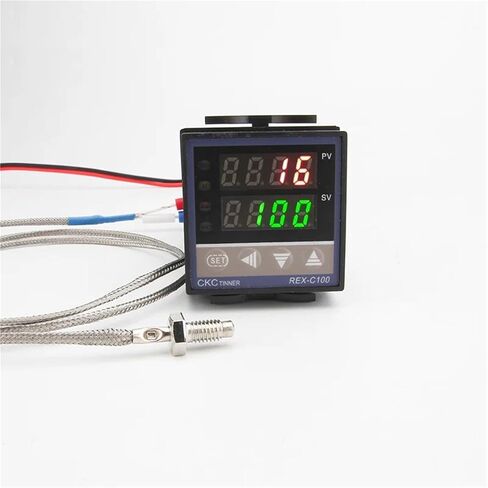 Thermocouple Thread M8 /M6 Screw K /Pt100 نوع المستشعر مستشعر درجة حرارة المستشعر 0-800 ° C 1pcs (M6 Pt100 2M) in Saudi Arabia