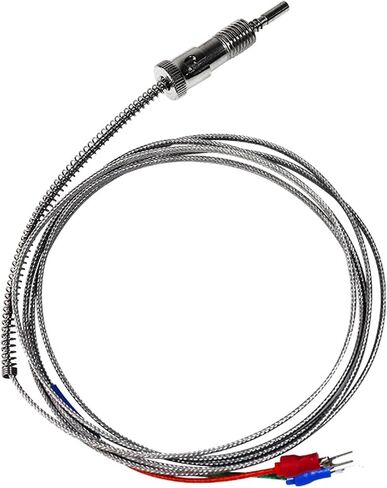 انضغاط زنبرك حراري m12 k j pt100 نوع مستشعر درجة حرارة المعادن 1pcs (j type 0.5m) in Saudi Arabia