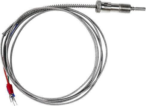 انضغاط زنبرك حراري m12 k j pt100 نوع مستشعر درجة حرارة المعادن 1pcs (j type 0.5m) in Saudi Arabia