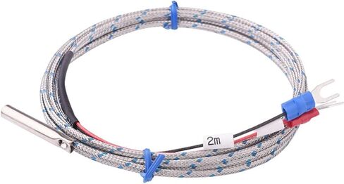 نوع المسبار Thermocouple J مستشعر درجة الحرارة 2M سلك الكبل 0 ~ 400'c 1pcs (طول الكابل 2M) in Saudi Arabia