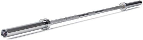 سلسلة Power Barbell Power Barbell Titan Fitness ، 20 كيلوغرام 29 ملم متوسطة الترشيح ، تم تصنيفها على 1500 رطل ، حركات تدريب على قوة الصالة الرياضية للمنزل من أجل القرفصاء البطيئة ، ومقعد ، وحركات Deadlift in Saudi Arabia