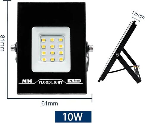 CAARLA Floodlight L+E+D Flood Light AC220V 10W 20W 30W 50W 100W 150W 200W Outdoor IP67 Water.Proof L+E+D Spotlight Garden Street Gate Wall Floodlights(Warm Light 3000K,220V-30W) in Saudi Arabia