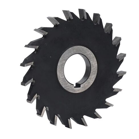 قواطع التروس المتوهجة 125x10mm HSS Disc Milling Cutter 20T Dister Cutter Discer لأداة آلة CNC in Saudi Arabia