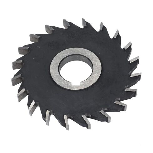 قواطع التروس المتوهجة 125x10mm HSS Disc Milling Cutter 20T Dister Cutter Discer لأداة آلة CNC in Saudi Arabia