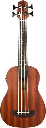 Kala UBASS-NOMAD-FS Nomad Acoustic-Electric U-Bass Bundle with Case, Tuner, Austin Bazaar Instructional DVD, and Polishing Cloth in Kuwait